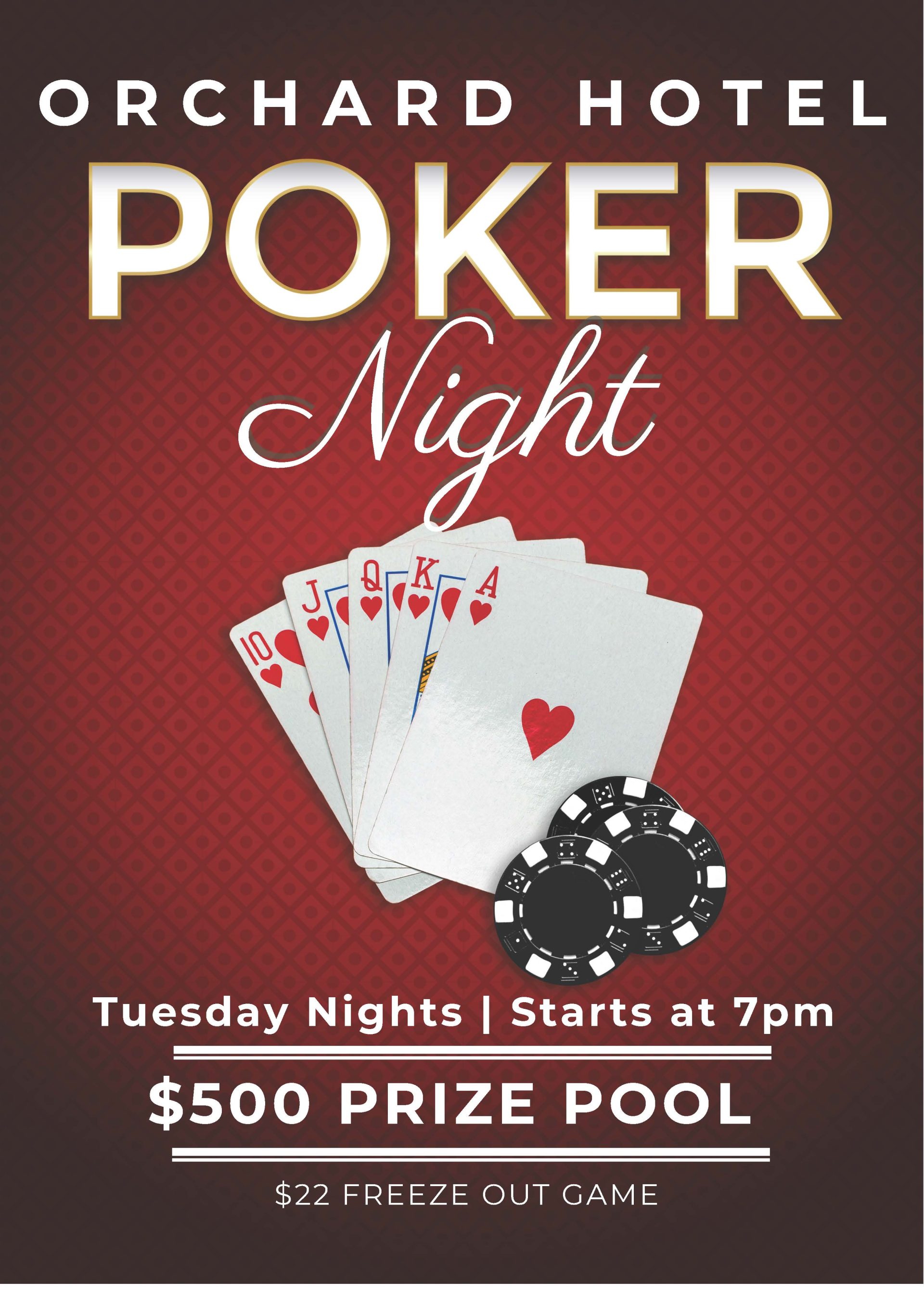 Poker Night Poster April